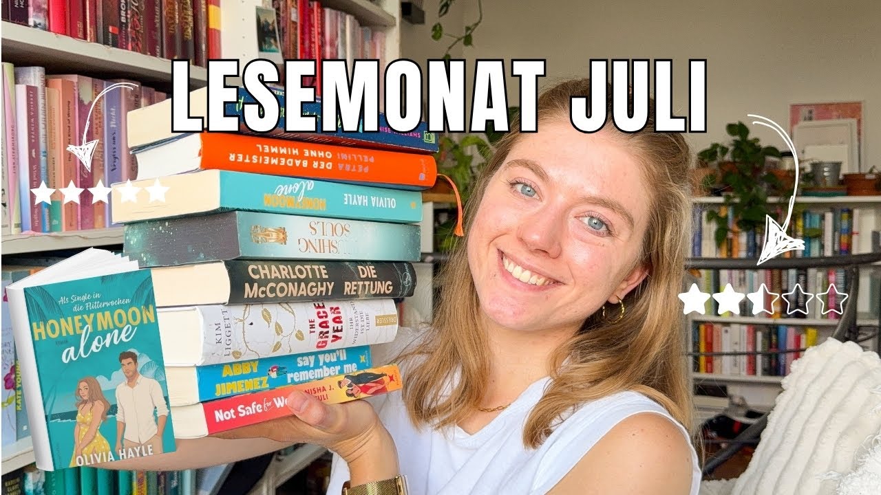Hat mich schon entt&auml;uscht 💔📚 | Lesemonat Juli | Bookaholicgroup
