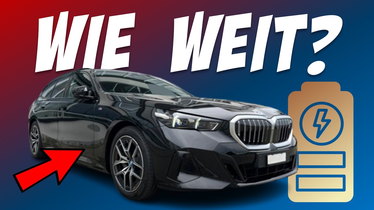 BMW i5 vs Autobahn: Wie weit kommt er wirklich?