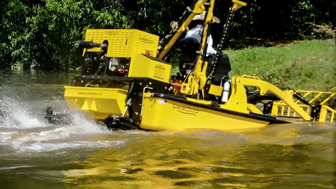 Weedoo Aquatic Harvester - Best Lake Weed Removal & Waterway Cleanup Machine