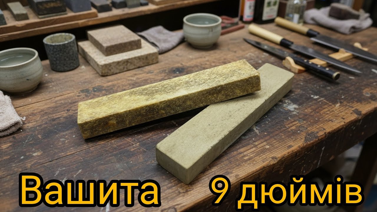 Washita Вашита старовинний камінь для заточування у повноформатному розмірі