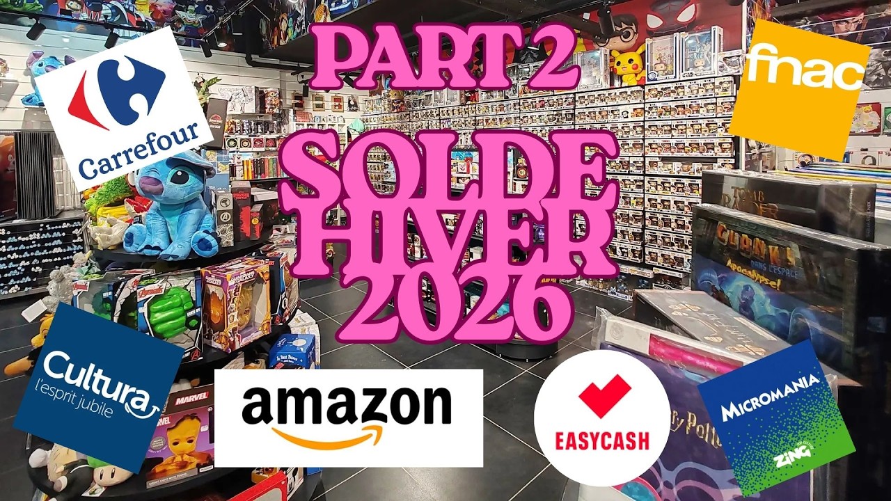 Achats Soldes  Hivers 2026  Partie 2 #gaming #films #bluray  #viral
