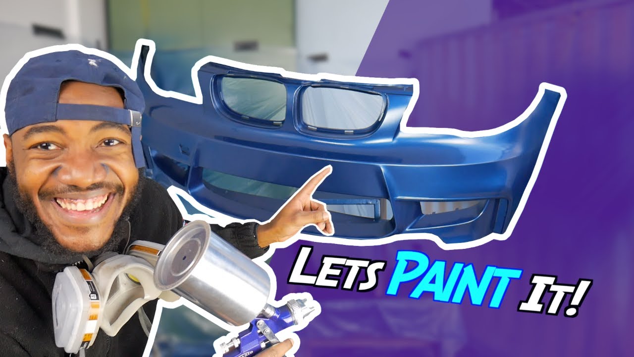 I Bought A BMW 1M BUMPER For My $150 BMW 1 SERIES!