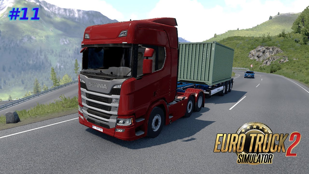 Realistic Hill Drive | Scania R450 | Euro Truck Simulator 2 1.51 #ets2