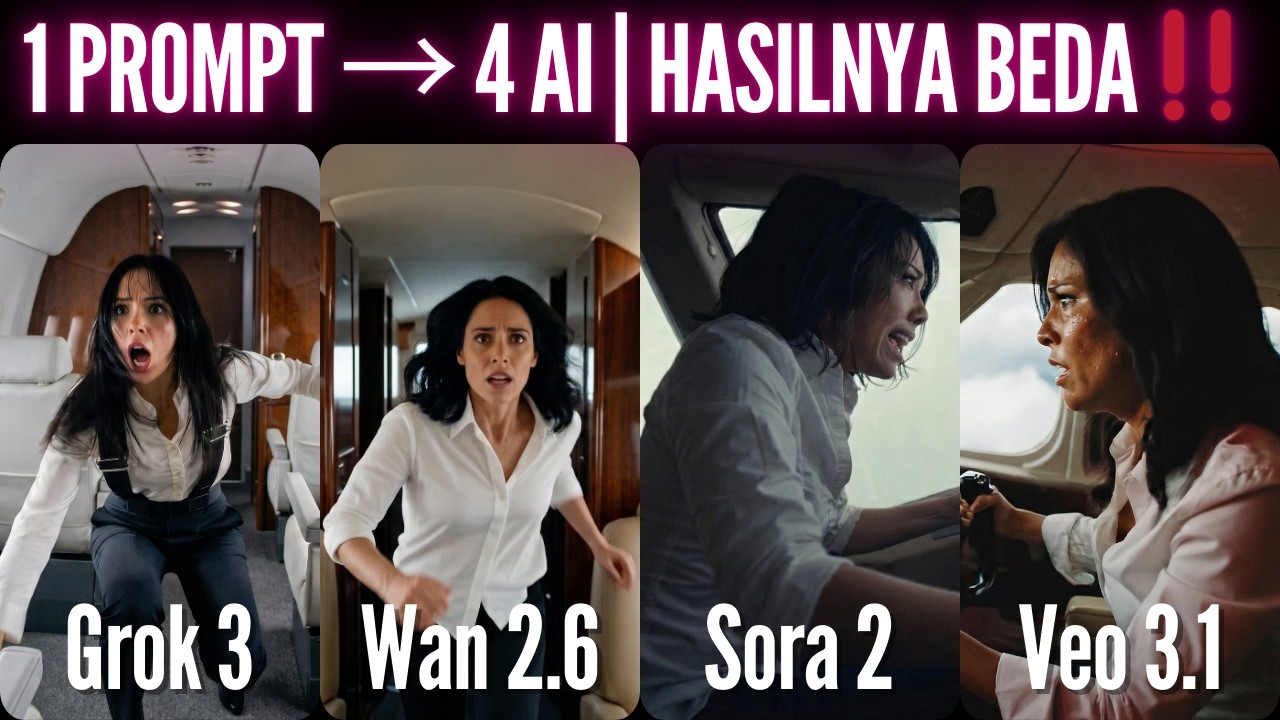GROK vs SORA vs VEO vs WAN⁉️ 4 AI VIDEO COMPARISON