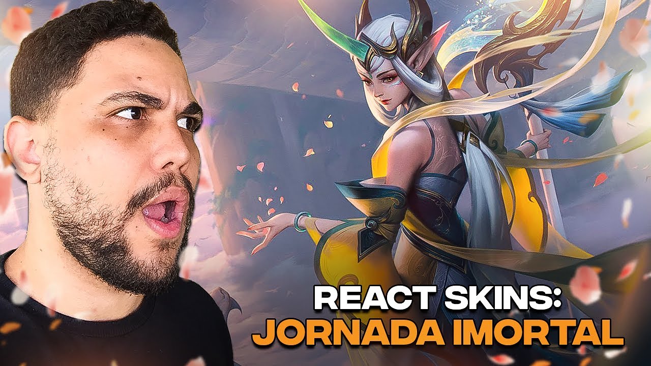 REACT: SKINS JORNADA IMORTAL | LEAGUE OF LEGENDS | LOL