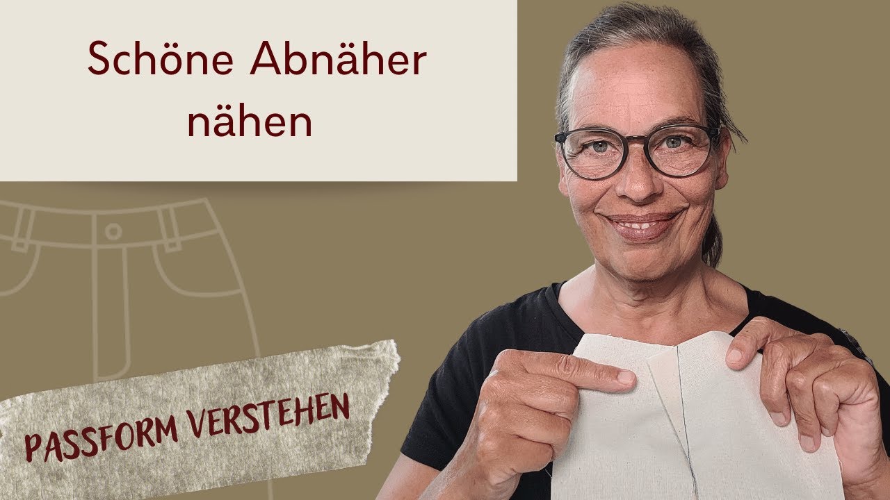 Einen gut sitzenden Abnäher nähen