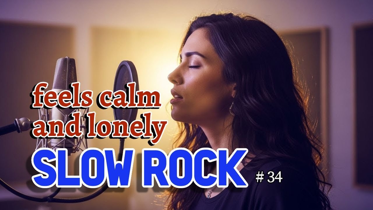 Relaxing Slow Rock | Soft Rock Ballad • Husky Vocal • Love Song #34