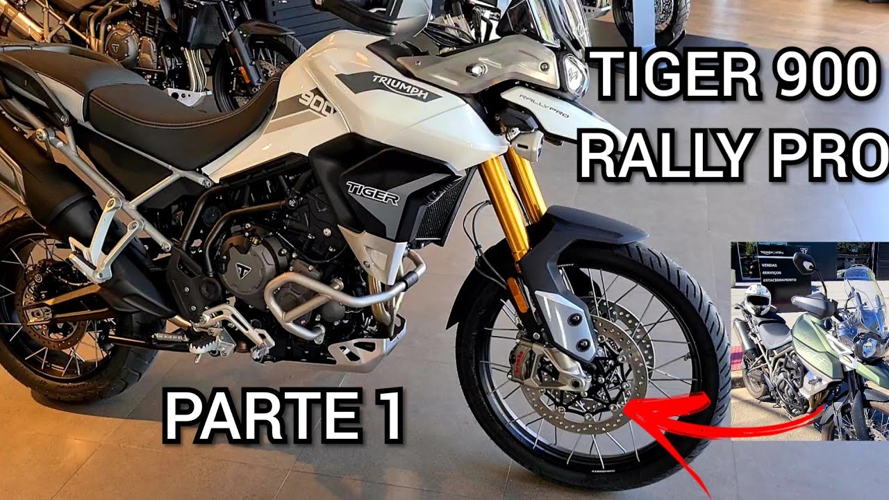 TRIUMPH TIGER 900 RALLY PRO 2020 EM DETALHES - BUSCANDO NA CONCESSIONÁRIA - PARTE 1