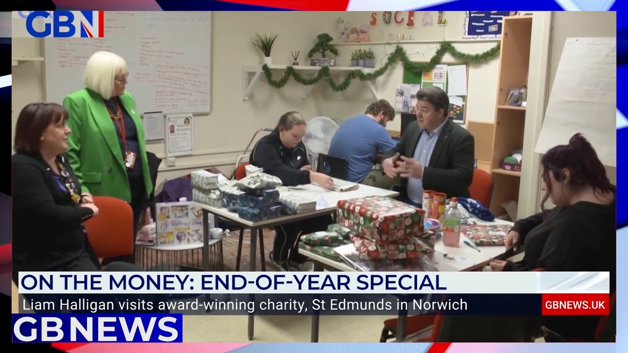 On The Money: Liam Halligan visits award-winning charity, St Edmunds Society in Norwich