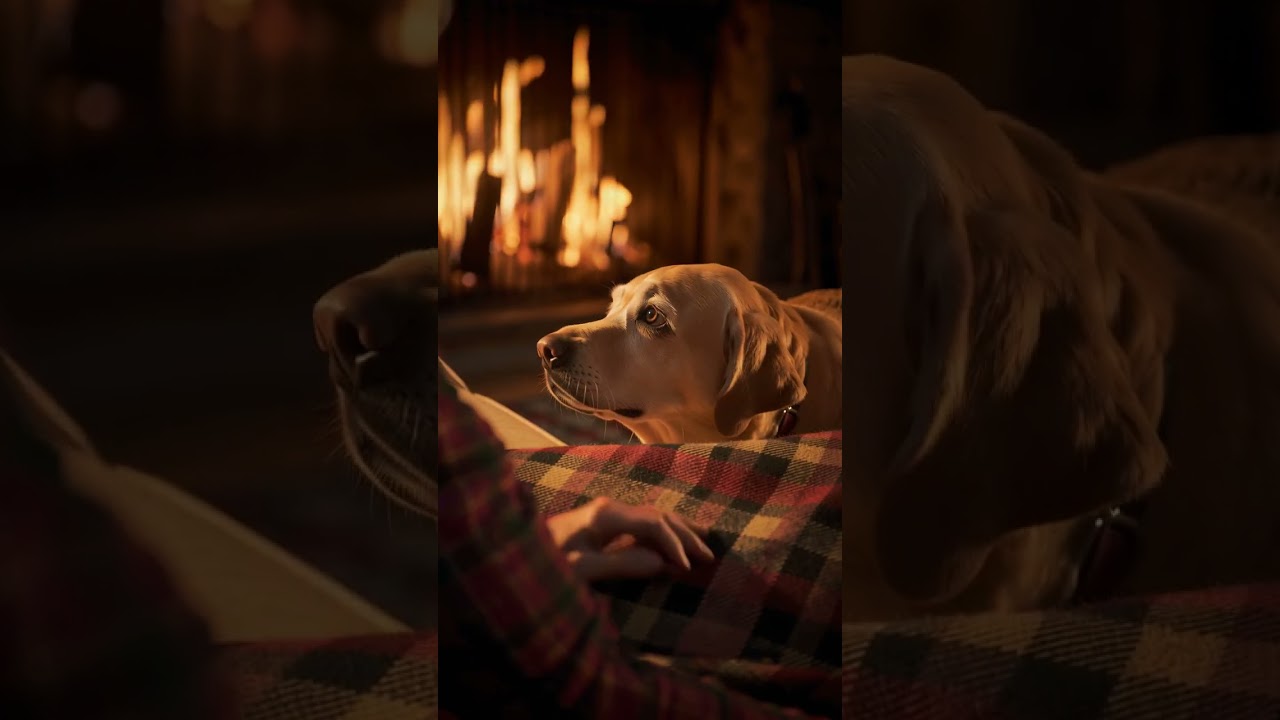 Late-Night Fireplace Focus 🌿🧘 &mdash; Find gentle calm | meditation + focus