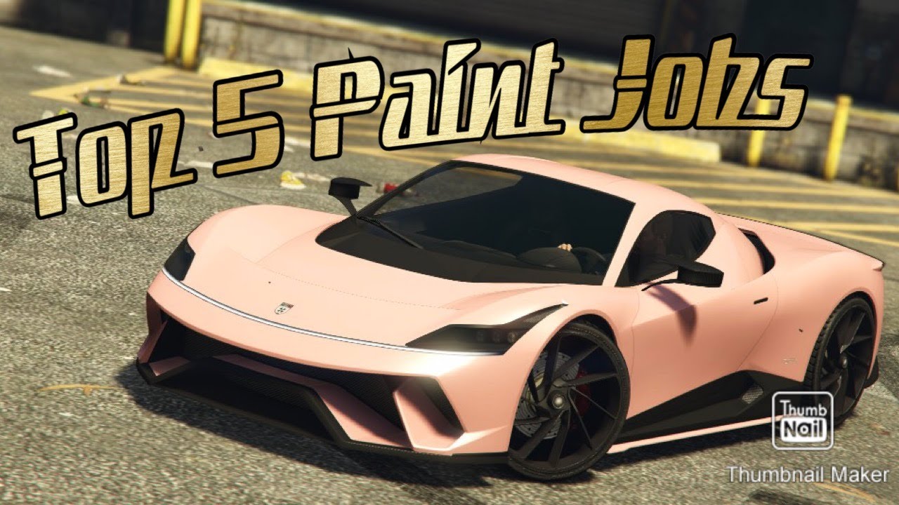Top 5 Paint Jobs Grotti Furia!!