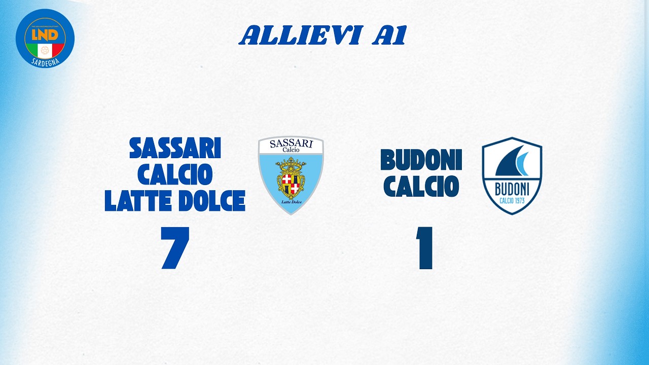 Sassari Calcio Latte Dolce - Budoni Calcio (highlights)