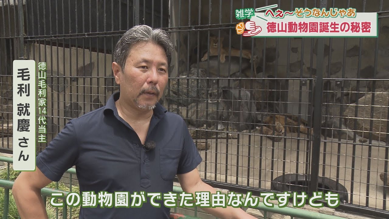 「徳山動物園」は毛利家のペット「ライオン」が由来？　津山奈穂子