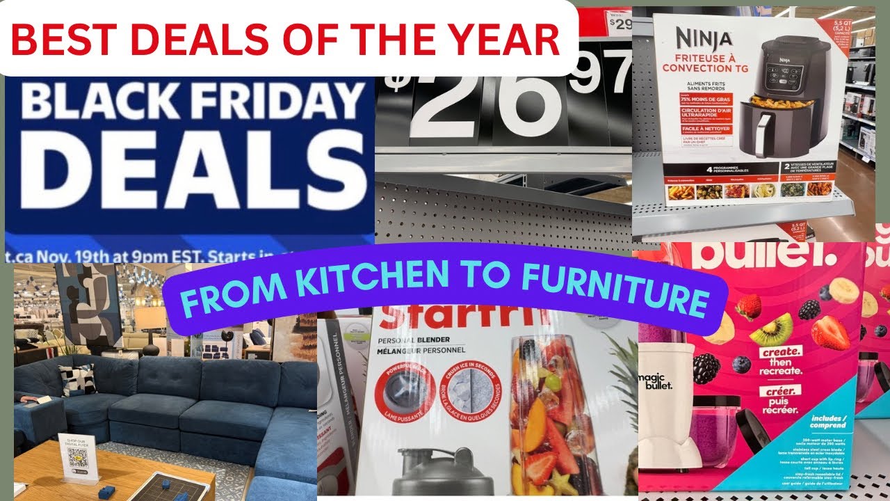 EARLY BLACK FRIDAY SALE! 📢 Mega Deals on Electronics + Kitchen Items + TV LEONS SALE ICanadian vlogI