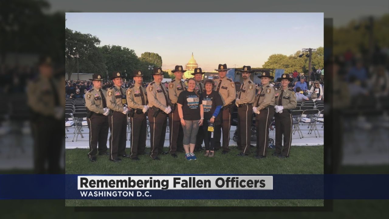 Aitkin County Deputies Honor Steven Sandberg In Washington D.C.