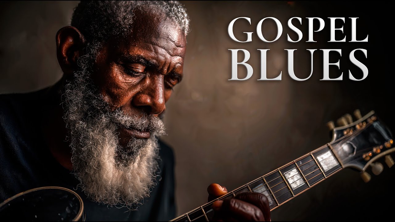 Госпел-блюз для молитвы и размышлений 4K | 3 часа Christian Blues Sanctuary (без рекламы)