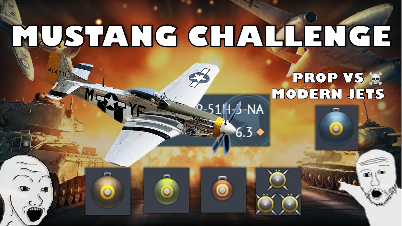 P51 MUSTANG TOPTIER CHALLENGE (Every Weapon)💣💀