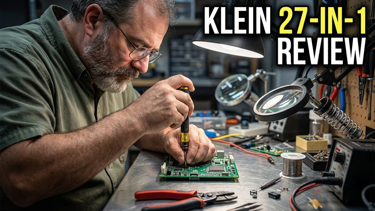 В рукоятке этой отвертки Klein Tools хранится 27 бит.