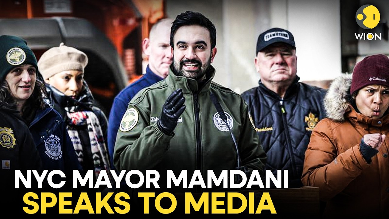 LIVE: New York Mayor Zohran Mamdani Provides Weather Update In Press Conference | WION
