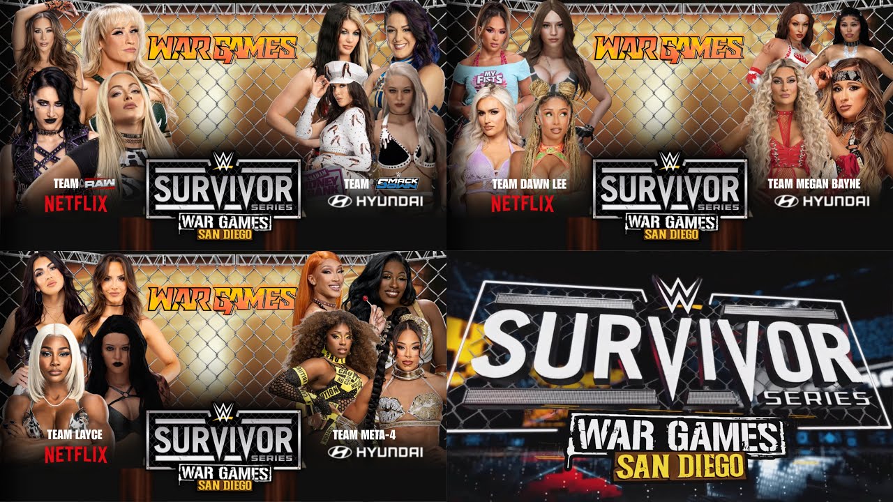WWE 2K25 SURVIVOR SERIES WARGAMES 2025 PLE PART 3 - ALL WARGAMES MATCHES