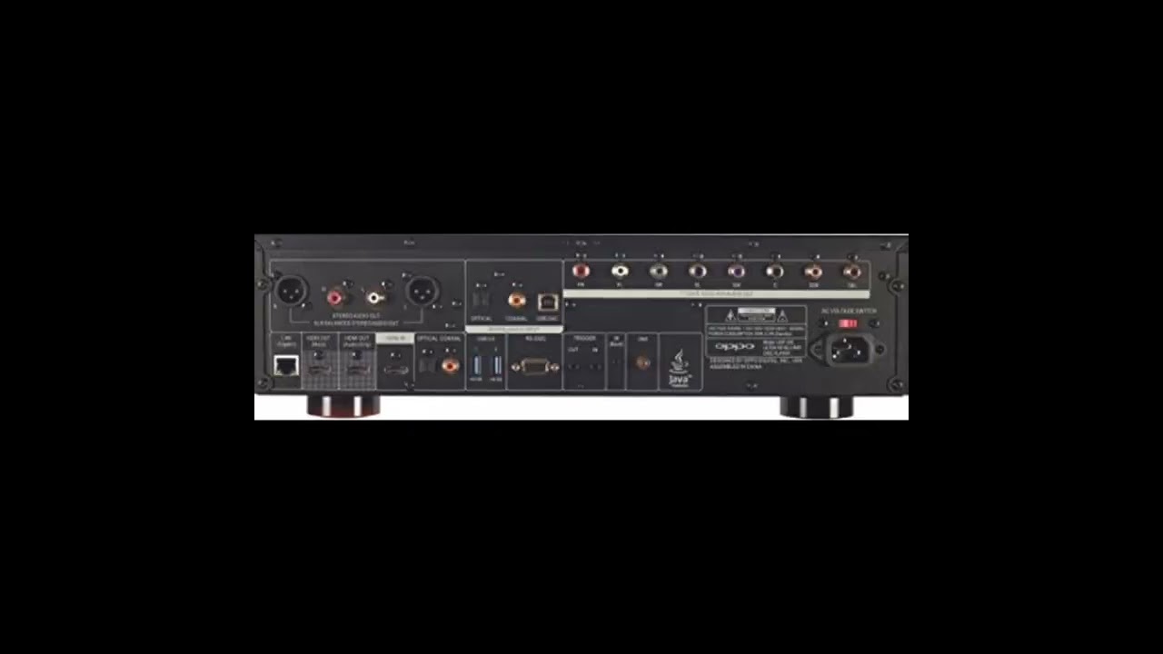 OPPO UDP-205 Ultra HD Audiophile Blu-ray Disc Player