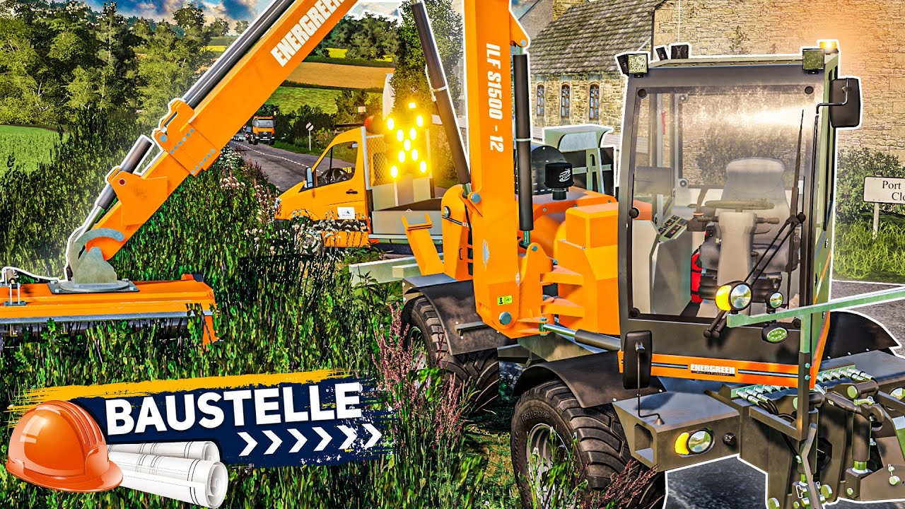 LS19 BAUSTELLE #4: HECKEN schneiden mit dem ENERGREEN ILF S1500! | Farming Simulator 19