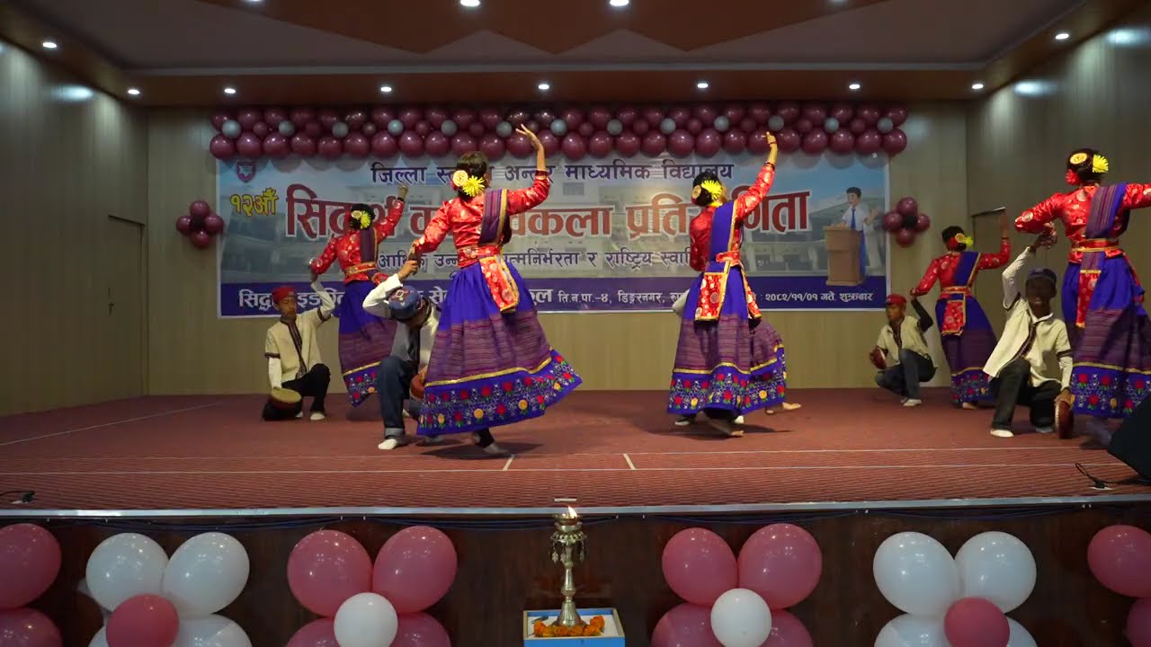 Cultural Dance Performance during District level inter-School Declamation Competition 