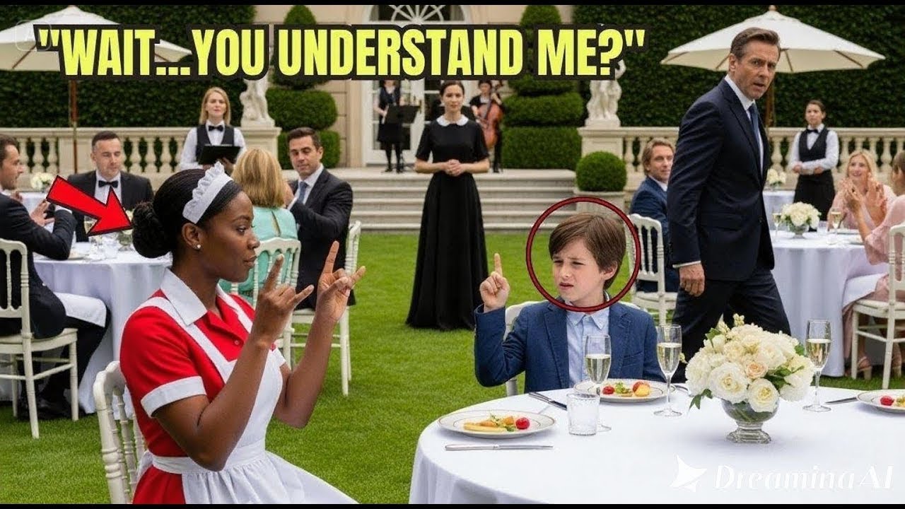 No Nanny Understood The Billionaire’s Deaf Son — Until The Black Maid Did The Impossible.....