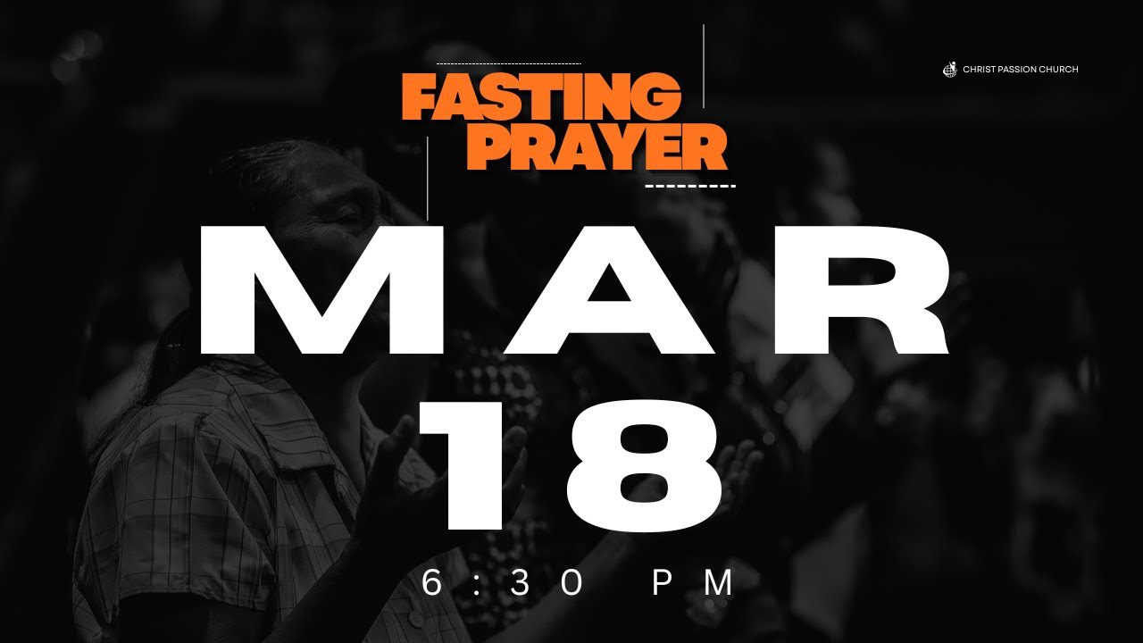 #live  🔴 🅻🅸🆅🅴  Day 1| Mar 18 | Fasting Prayer | CPC Ministries®️