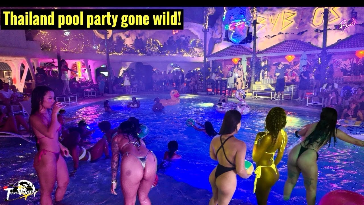 I Ended Up At The WILDEST Thailand Pool Party EVER!