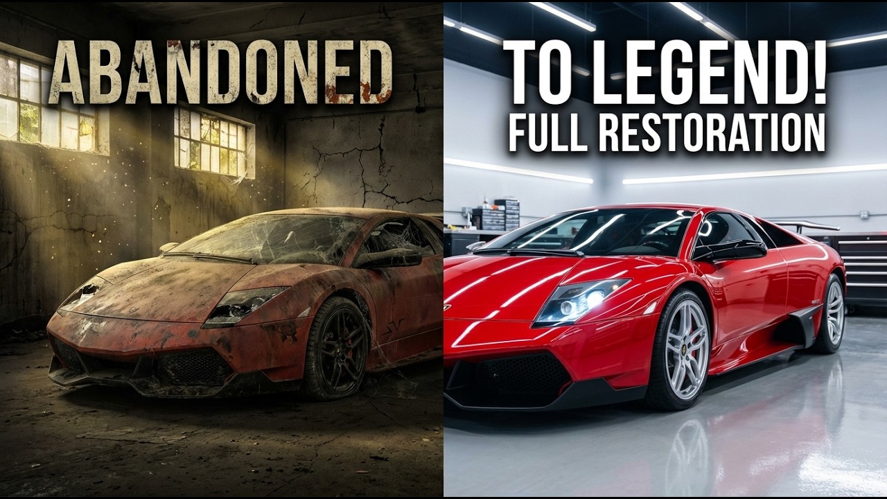 ASMR Car | Full Rebuild of Lamborghini Murciélago LP670-4 SV from Abandoned to Brand New!