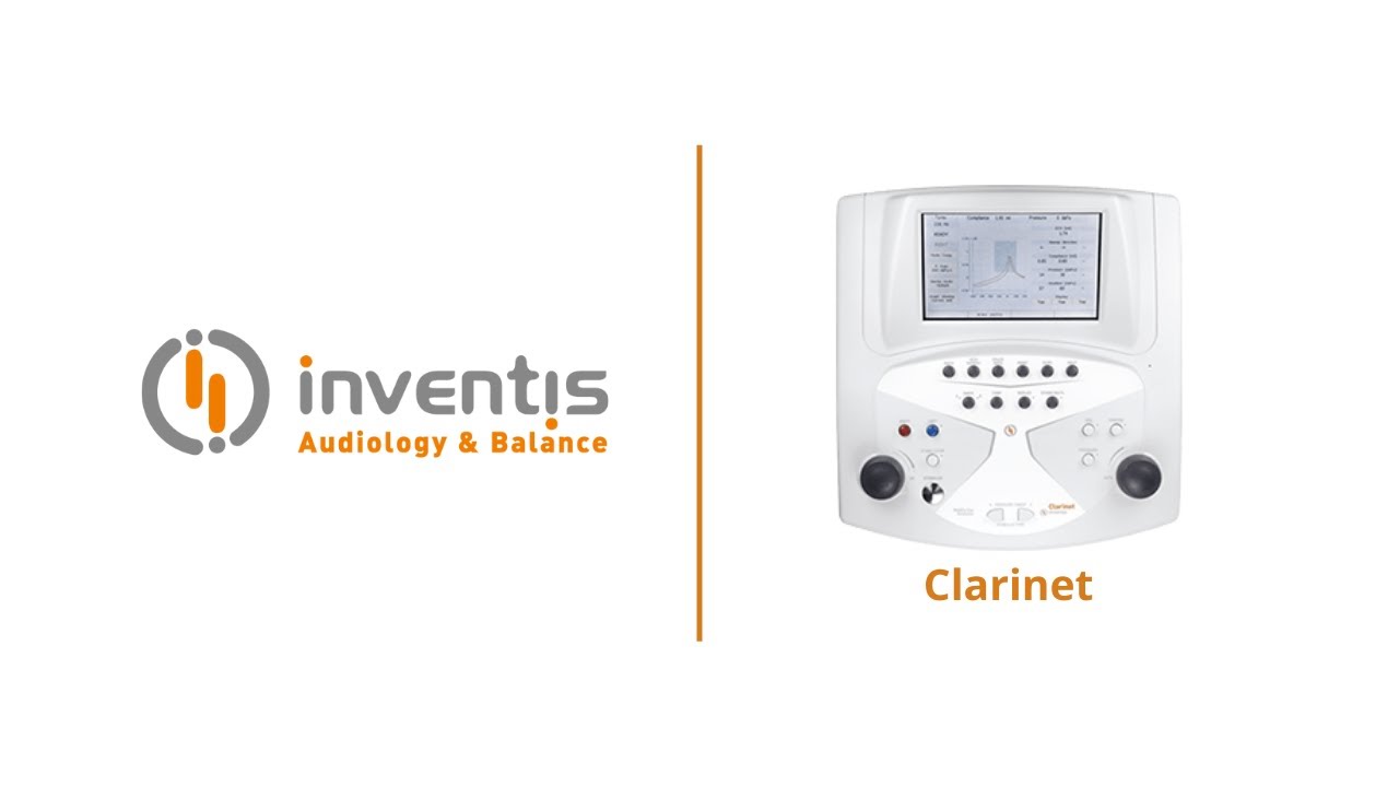 Inventis Clarinet &bull; Tympanometry and Reflex Acoustic test