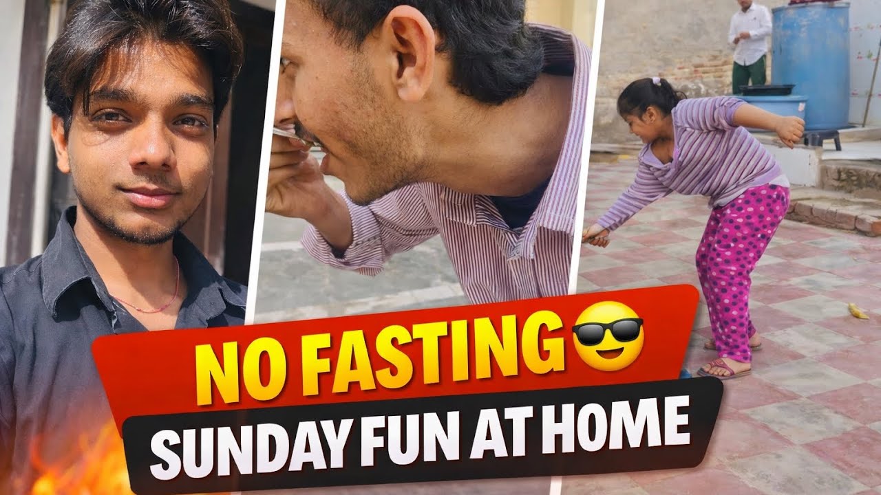 Sunday Without Fasting = church ✝️and Home Vlog