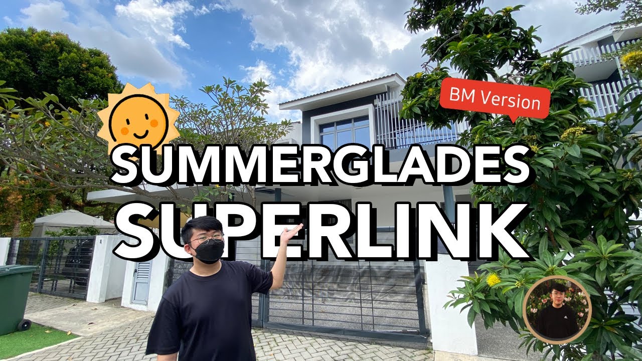 SUMMERGLADES di Tepi Tasik | 2-Storey SUPERLINK 24x80 - 3,000sf di Cyberjaya Perdana Lakeview WEST