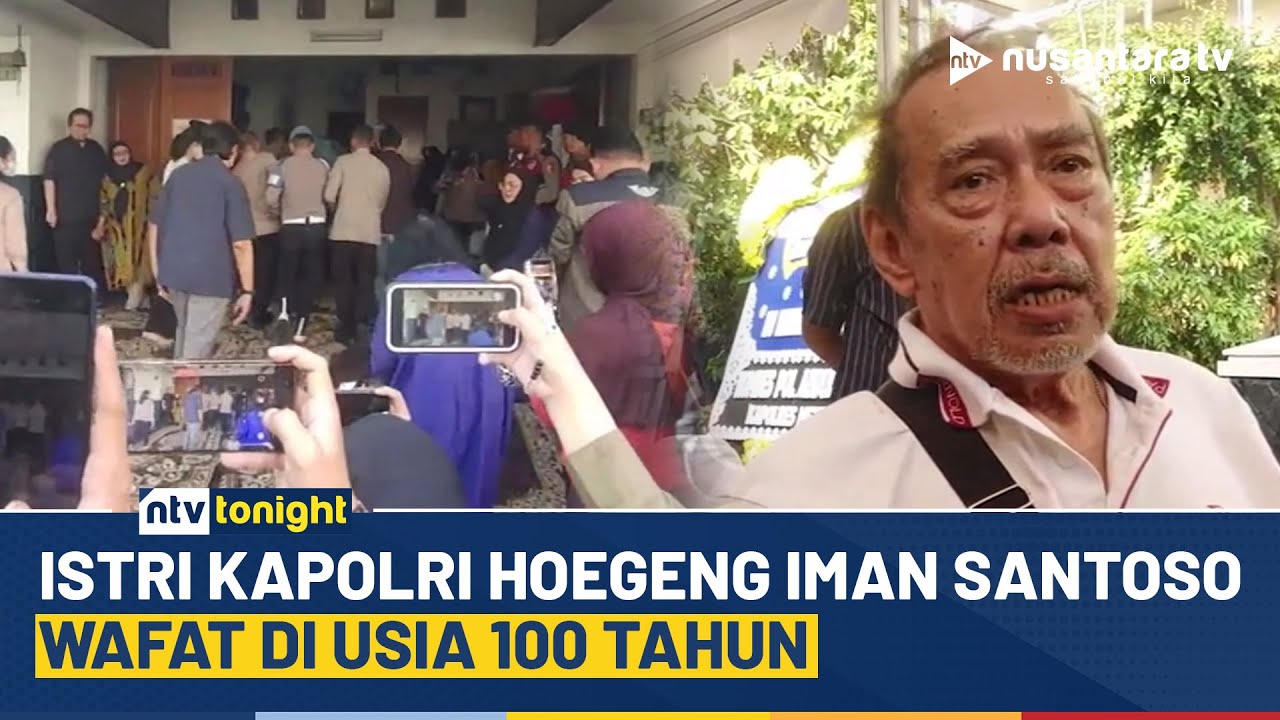 Kabar Duka, Meriyati Roeslani Istri Jenderal Hoegeng Tutup Usia di Umur 100 Tahun | NTV TONIGHT