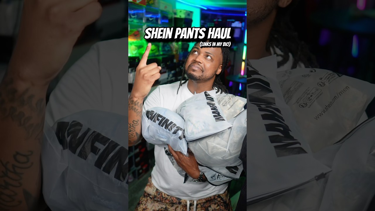 SHEIN Pants Haul 🔥 @shein_men 💕 