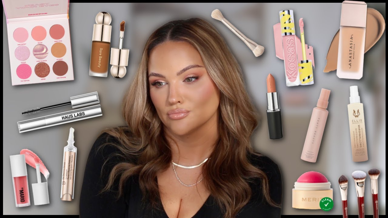 FULL FACE TRYING NEW MAKEUP...I'M SURPRISED!