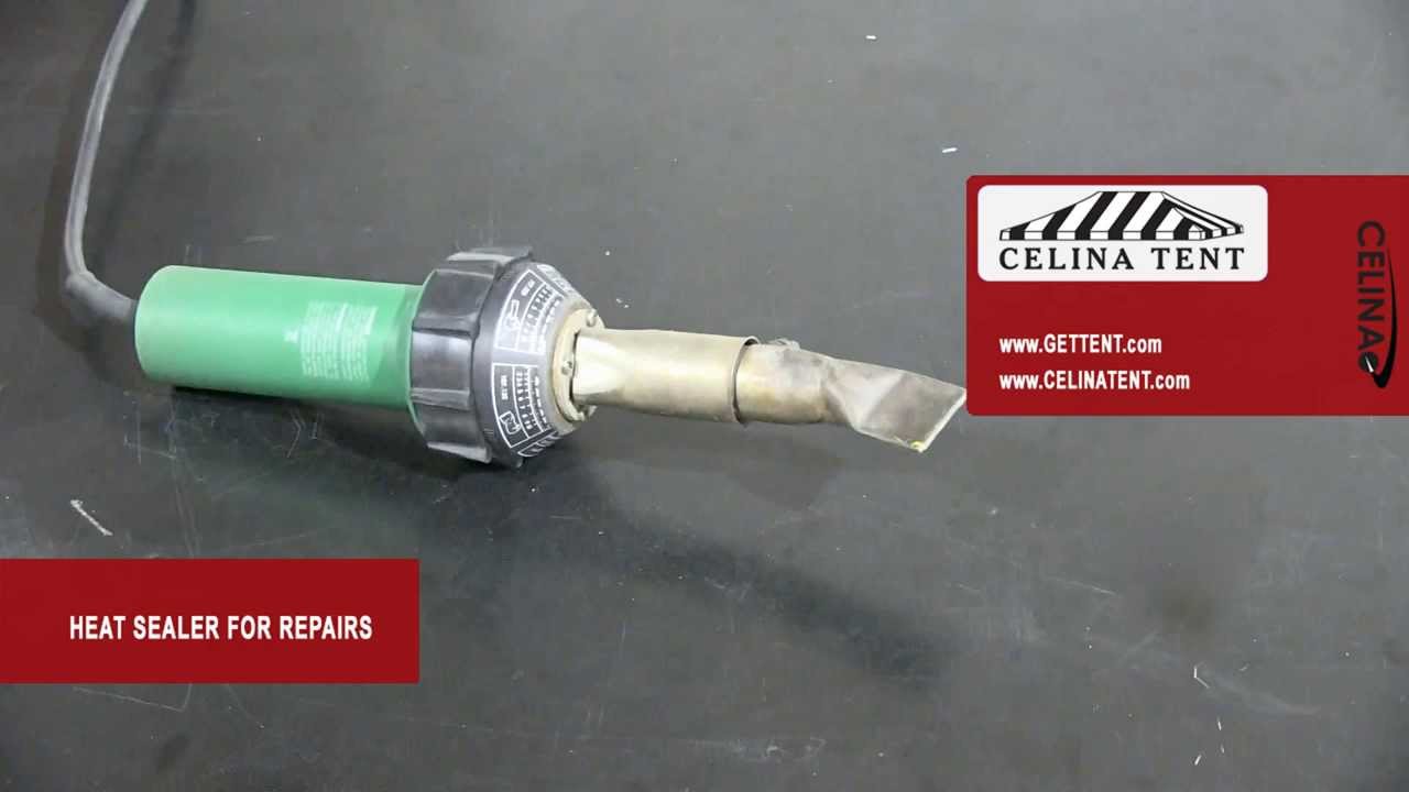 Fabric Repair - Hand Held Heat Sealer / Vinyl Welder Overview