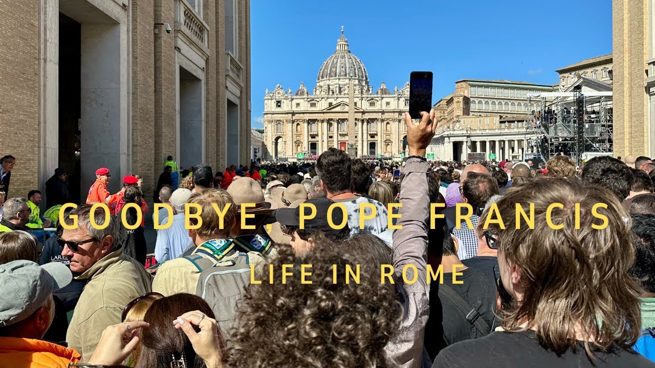 I Walked To St. Peter's Square To Say GoodBye To Pope Francis