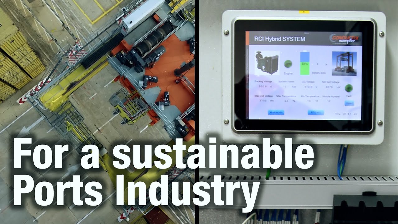 Energy & Data Management Systems for a reliable Container Handling at Ports and Container Terminals