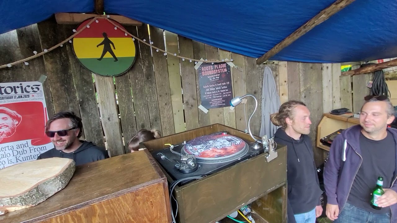 Reggaejam Bersenbrück 2023, DUB HANGAR, Roots Plague Soundsystem meets Toroki & Pia Zawa