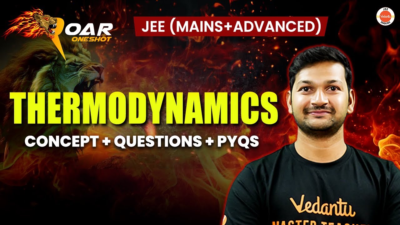 Thermodynamics | JEE 2025 | All Concept And Questions | Madhan Mohan Sir