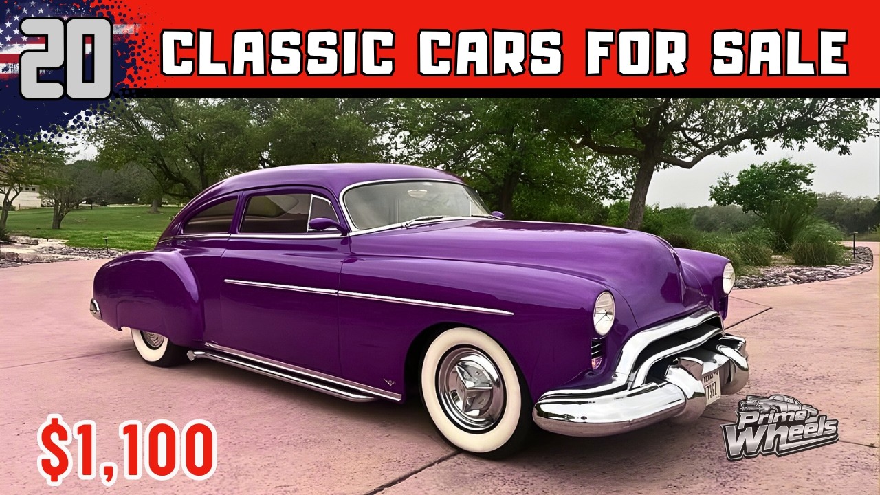 20 Cheap Classic Cars For Sale by Owner today