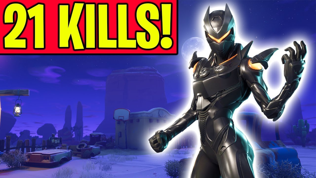 EPIC *21 KILL WIN* IN FORTNITE BATTLE ROYALE!! (Solo Gameplay)