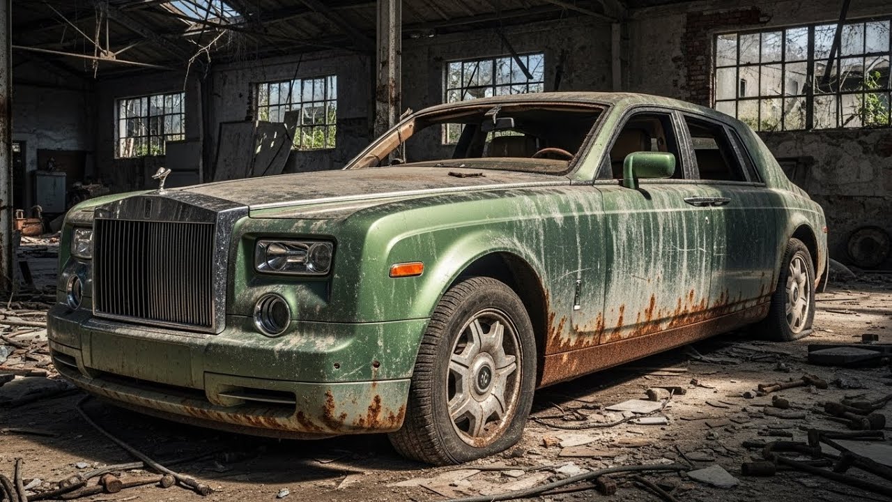 Luxury Reborn | Abandoned Rolls-Royce Phantom ASMR