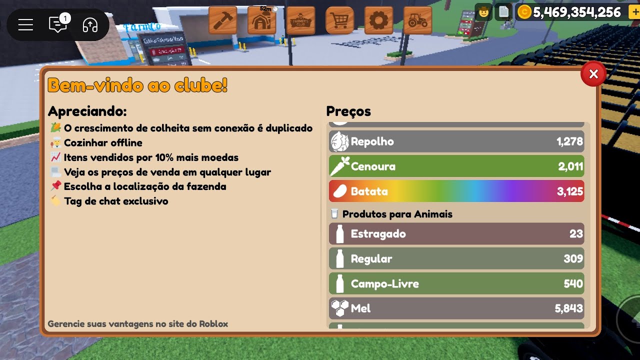 E voltamos com as batatas no farming and friends, agricultura e amigos Roblox 🥔🥔 😎 