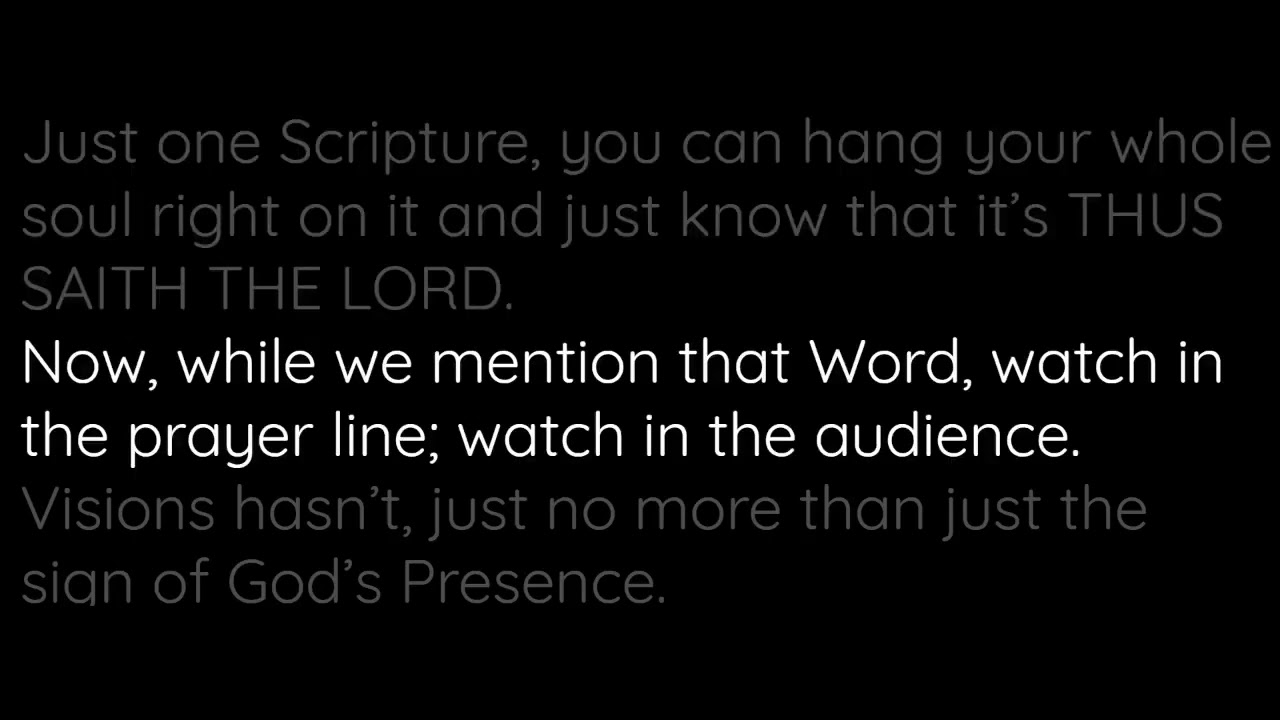 Sirs We Would See Jesus (54-0328) - William Branham