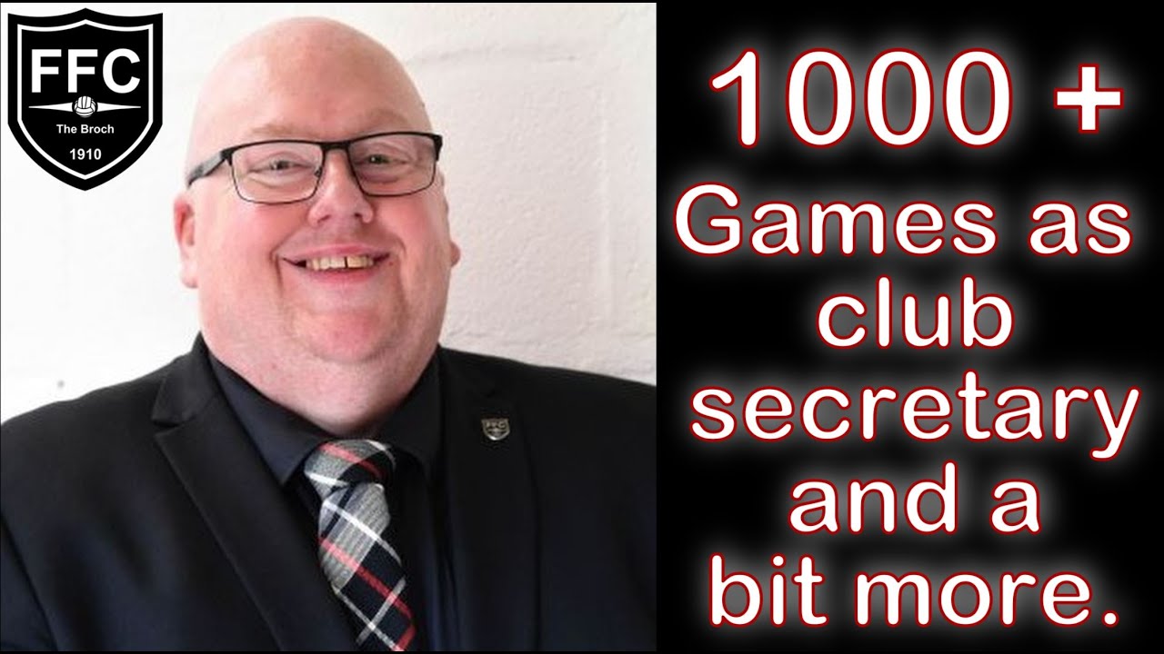 1000 + games as Fraserburgh FC Secretary and more | Interview with Finlay Noble