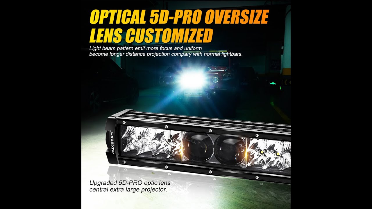 How to install AUXBEAM 5D-PRO LED LIGHT BARS?