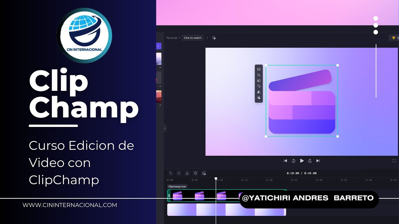 Tutorial Clip Champ - CURSO COMPLETO CLIPCHAMP 2024 - CURSO VIDEO Y COMPUTACION PROFESIONAL